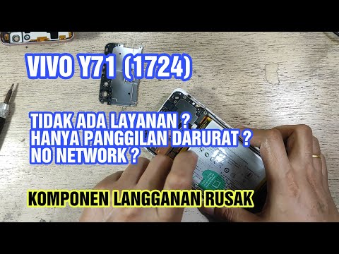 Vivo Y71 | 1724 | Tidak Ada Layanan | No Network