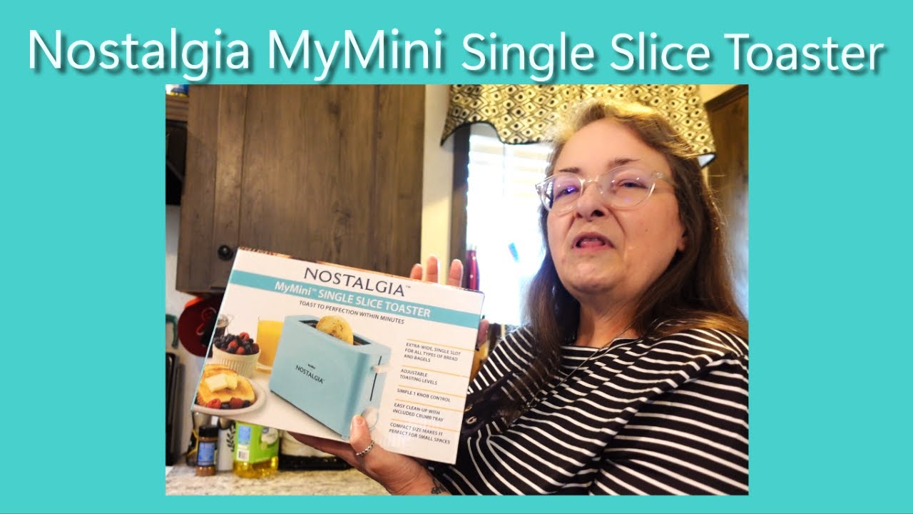 Nostalgia MyMini Single Slice Toaster ~ Unboxing & Review 