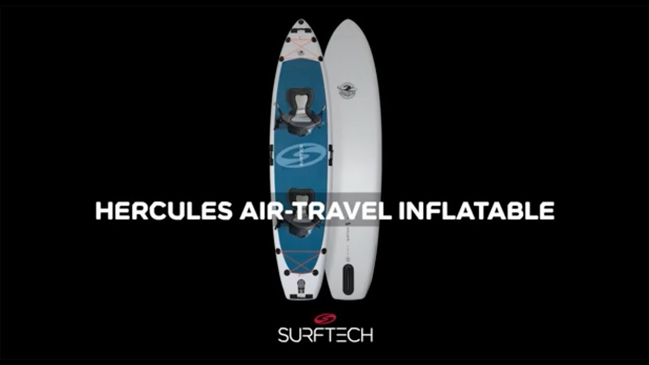 Surftech Hercules Inflatable Paddle Board With Extra Seat