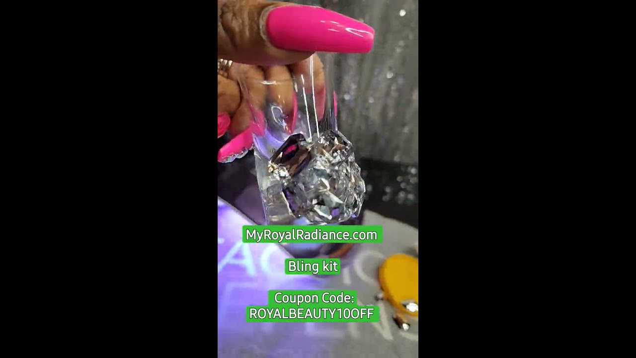DIY LARGE GEMS BLING SHOT GLASS SHORTS