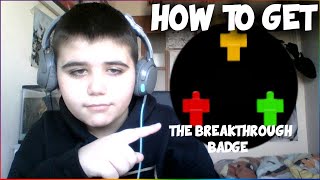 How To Get The Breakthrough Badge Roblox The Normal Elevator Youtube - roblox the normal elevator breakthrough badge