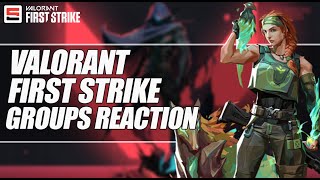 VALORANT First Strike Groups Reaction - What teams will make it out? | ESPN Esports