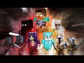 Nether war ep1  alex and steve life minecraft animation
