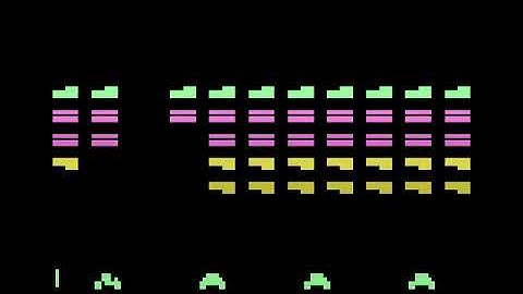 INV+ USA Unl SPACE INVADERS ATARI 2600 VCS HYPERSPIN NOT MINE VIDEO COMPUTER SYSTEM