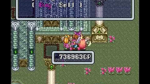 Secret of Mana - Massive Walnuts Glitch