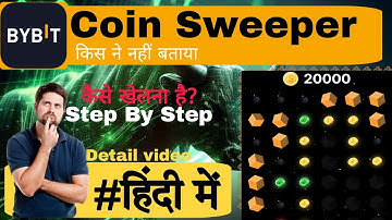 How to play Bybit Coinsweeper game in hindi  #bybit #coinsweeper #bot #crypto #airdrop