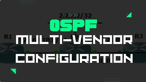 OSPF Multi-Vendor Configuration: Cisco (R1 & R2) and MikroTik (R3) in One Network