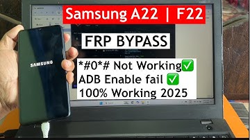 Samsung A22/F22 FRP Bypass 2025 | ADB Enable Fail Fix | Android 12/13/14