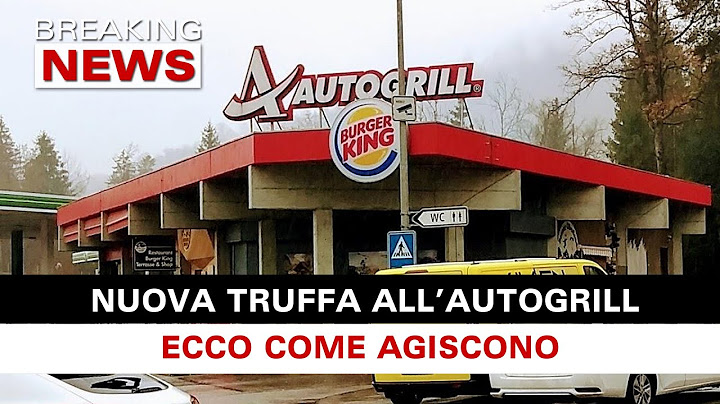 Nuova Truffa All’Autogrill: Ecco Come Agiscono!