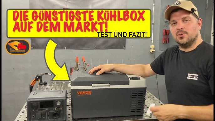 EXTREM TEST bei 71° Außentemperatur! (Vevor Kompressorkühlbox) 