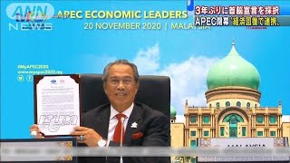 APECオンライン形式で開催　3年ぶりに首脳宣言採択(2020年11月21日)