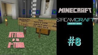 Minecraft - Streamcraft Server - Episode 8 Mini prank gift thing