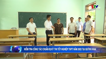 Kiểm tra công tác chuẩn bị tổ chức kỳ thi tốt nghiệp THPT tại Quỳnh Nhai