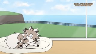 Early Morning Awake (Short Rockruff and Lycanroc Pokemon Animation)