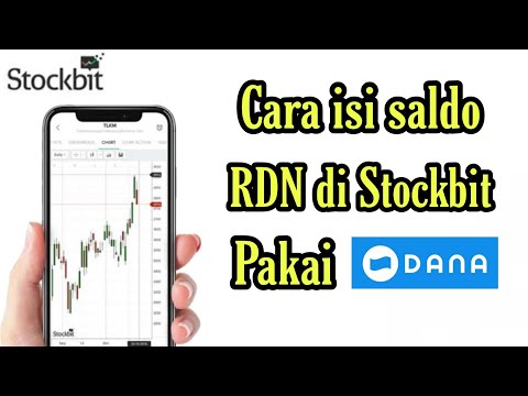 CARA DEPOSIT RDN STOCKBIT LEWAT APLIKASI DANA GRATIS BIAYA ADMIN