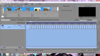 Sony Vegas, Fundidos y transiciones múltiples en muchas imágenes