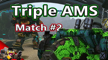 MWO : Triple AMS Nova Gameplay : Example #2 : Larsh Casual Mechwarrior