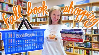 Book Shopping for My Perfect Fall TBR 🍂📖🎃