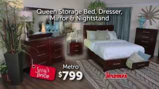 Jerome's Metro Storage Bed