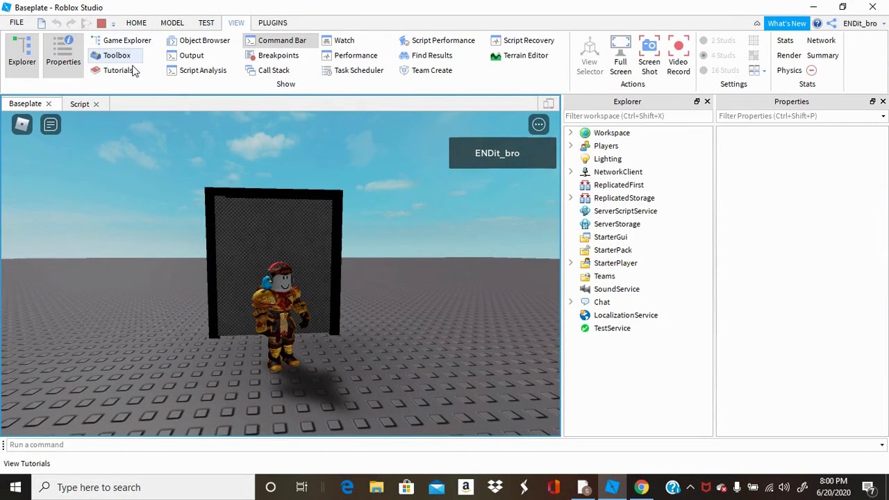 How To Make A Automatic Door In Roblox Studio Youtube - roblox studio network settings