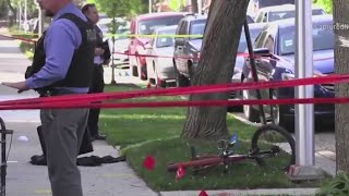 13yearold boy shot in the head while bike riding in McKinley Park