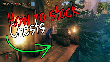 How to Stack Chests with SIGNS in Valheim