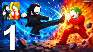 Street Rumble - Gameplay Walkthrough Part 1 - Customize Your Fighter (iOS, Android) screenshot 1