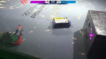 September 2021 - Caldera vs. Yes Chef! - 3lb Robot Combat