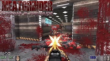 MEATGRINDER (Doom 3 Textures) | Doom 2 REDUX - MAP02 (Extra Violence) | 4K/60