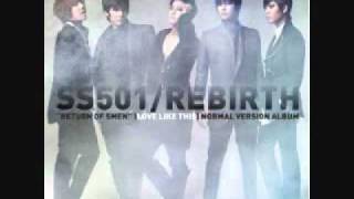 Ss501rebirthlove Like This