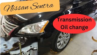 How to change transmission oil on Nissan Sentra 2014