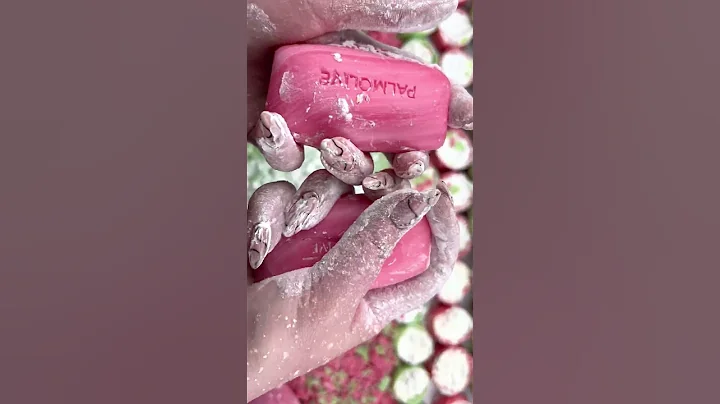 Crushing SOAP BOXES with STARCH | Satisfying soap ASMR