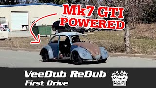 VeeDub ReDub Prototype 1 - Quick First Drive