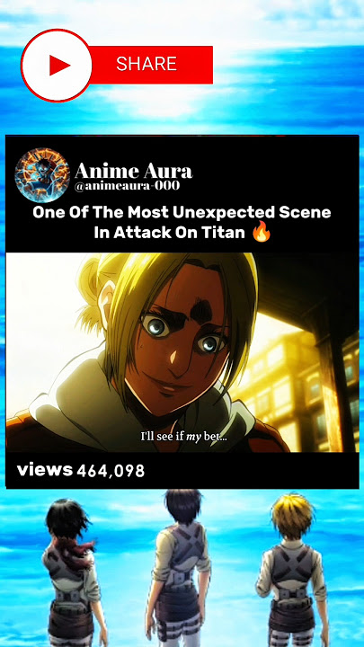 The Apperance Of The Female Titan Inside The Wall #attackontitan #aot #annie