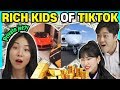 Korean Adults React to Rich Kids Of Tik Tok!!