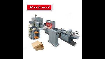 automatic box making machine from koten machinery