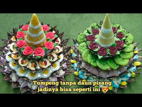 Cara Menghias Tumpeng Tanpa Daun Pisang