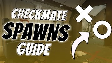The ULTIMATE GUIDE to SPAWNS on CHECKMATE HARDPOINT! (COD Competitive Tips and Tricks!)