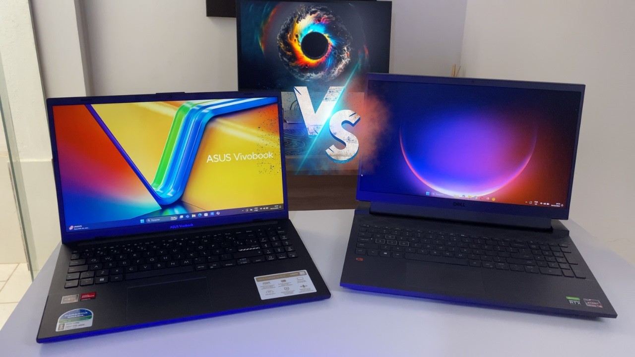 Asus Zenbook 15 Vs Dell Xps 15 Notebook Asus VivoBook Go 15 vs Dell G15 RTX 3050 - YouTube