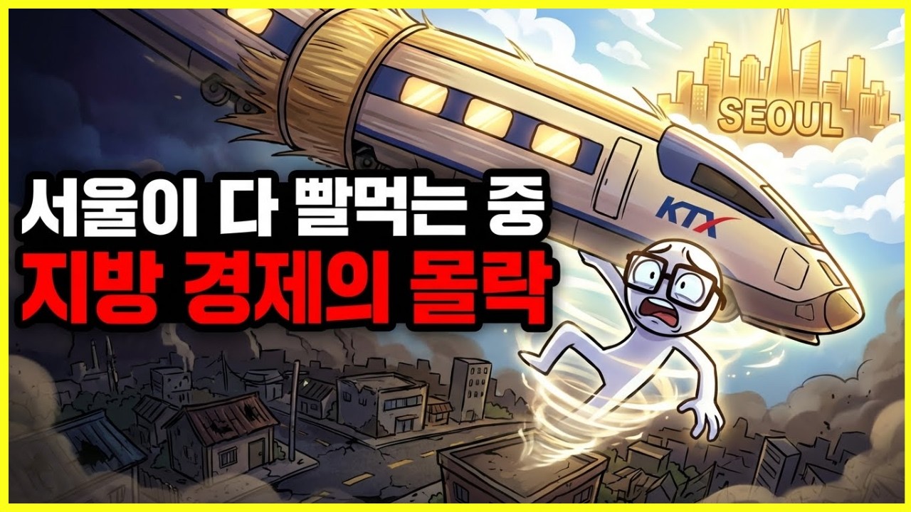 지방 살리려다 서울만 배 불린 KTX 빨대 효과: 텅 빈 역세권 상가의 결말