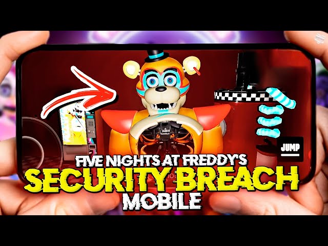 LANÇOU Five Nights at Freddy's Security Breach NO CELULAR! FNAF Security  Breach Mobile está incrível 