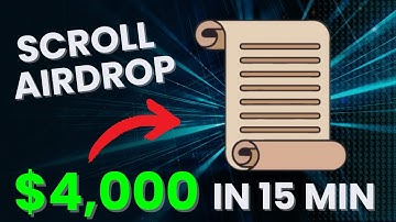 Do This NOW to Get the Scroll Token Airdrop! (Before it