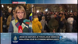 Protesti ispred RIK-a u Beogradu: Optužbe za izbornu krađu