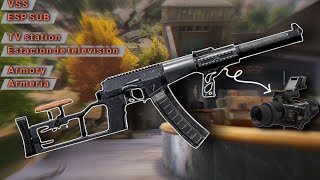 Ironsight VSS Got me a Free Thermal With HANDCAM in Armory and TV Station | Arena Breakout