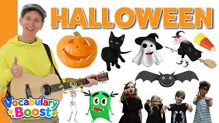 Vocabulary Boost: Halloween | Learn 20 Halloween Words | Dream English Kids