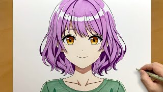 How to Draw a Beautiful Anime Girl Step by Step || Easy Drawing screenshot 1