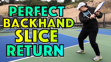 Hit A Perfect Backhand Slice Return In 7 Steps (Technique Explained)