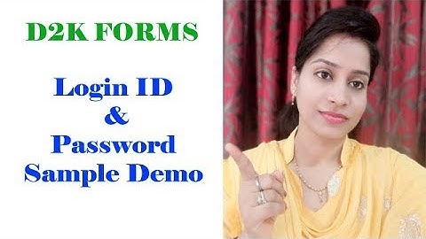 How To make simple Login Form In Oracle Demo | D2k forms | Oracle apps