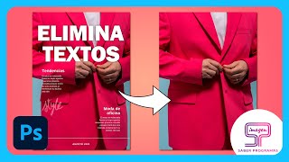 BORRA TEXTOS no deseados en tus imágenes con Photoshop ?✂️?