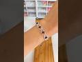 Pulseras de hilo 🖤 #fypyoutube #shortvideo #parati #pulseras #art #mostacillas #fyp ✨